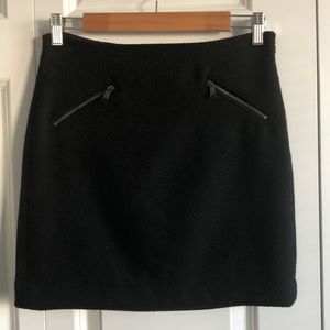 Banana Republic Black Wool Skirt